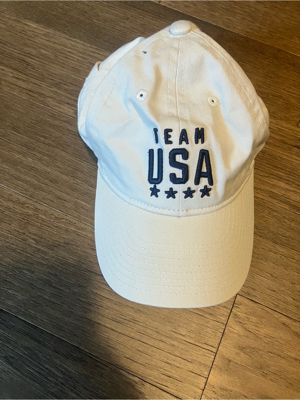 NWT Khaki TEAM USA Olympics Embroidered Baseball Cap